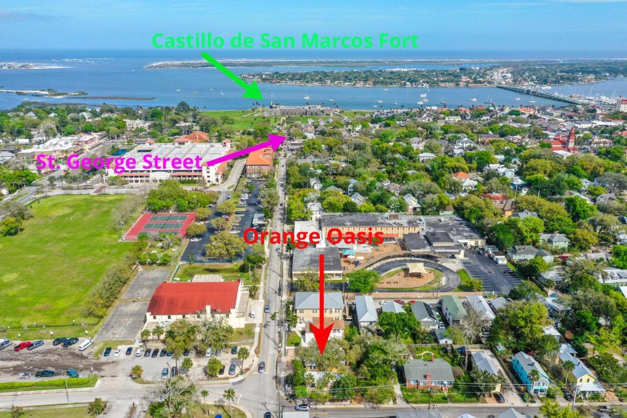 Orange Oasis - Walk To Historic District Villa St. Augustine Exterior photo